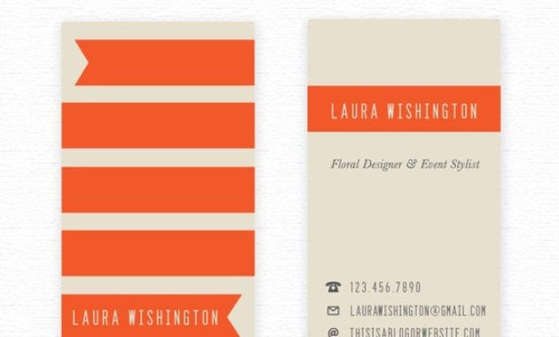 Items Similar To Business Card Template On Etsy With Regard To Etsy Business Plan Template