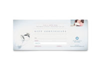 Jeweler Jewelry Store Gift Certificate Template Design Throughout Gift Certificate Template Indesign