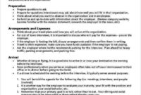 Job Interview Agenda Template Cards Design Templates Intended For Interview Agenda Template