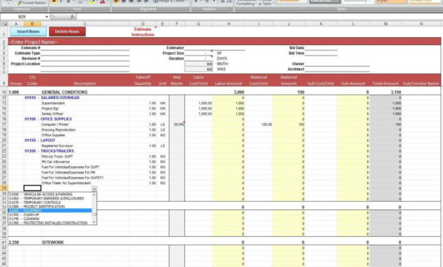 Job Order Cost Sheet Template Taidtk With Job Cost Pertaining To Printable Cost Report Template