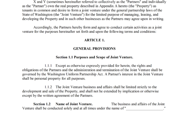 Joint Venture Letter Of Intent Template Collection Intended For Letter Of Intent For Business Partnership Template
