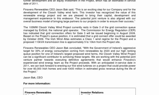 Joint Venture Letter Of Intent Template Collection Pertaining To Letter Of Intent For Business Partnership Template