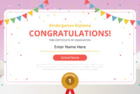 Kindergarten Diploma Certificate Template Download Free Regarding Quality Diploma Certificate Template Free Download 7 Ideas