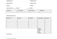 Labor Cost Invoice Template Cards Design Templates With Cost Card Template