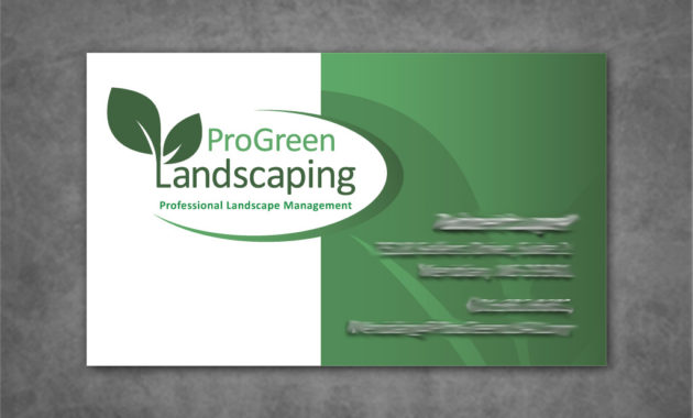 Landscaping Business Cards Template Business With Regard To Gardening Business Cards Templates