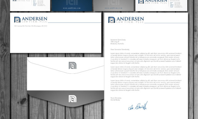 Law Firm Letterhead Free Printable Letterhead Inside Business Card Letterhead Envelope Template