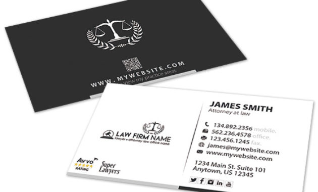Lawyer Business Cards Law Firm Business Cards Attorney Regarding Lawyer Business Cards Templates
