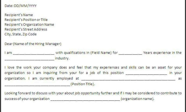 Letter Of Inquiry Template Amulette In Business Reply Mail Template