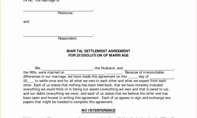 Letter Of Separation From Spouse Template Examples With Regard To Awesome Best Wife Certificate Template