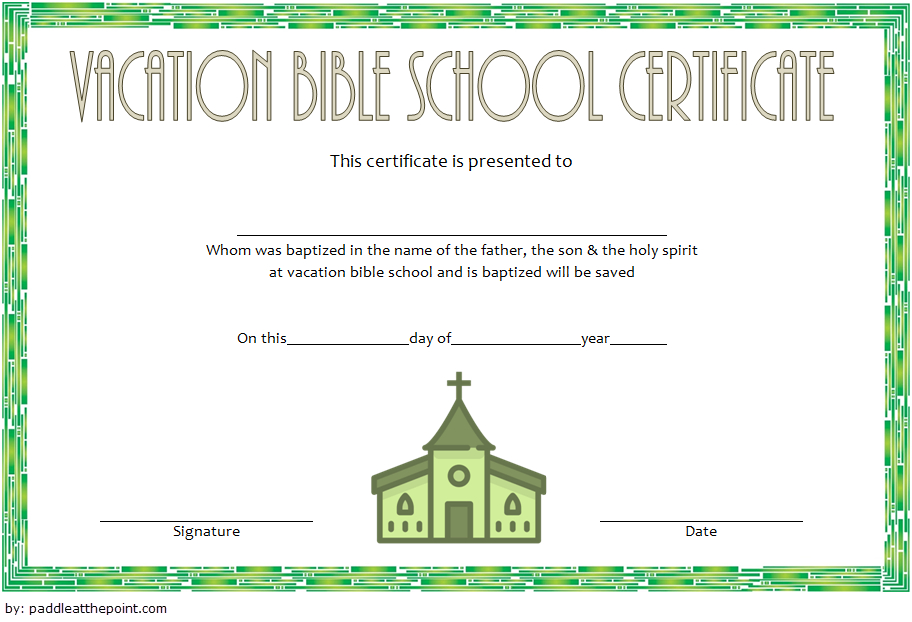 Lifeway Vbs Certificate Template 7 Fresh Designs In 2019 With Travel Certificates 10 Template Designs 2019 Free