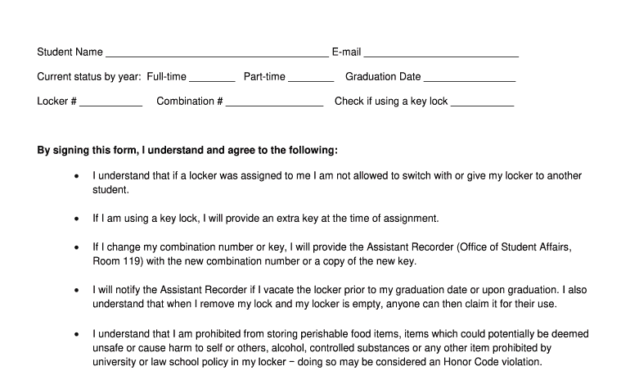 Locker Rental Agreement Fill Online Printable Fillable With Regard To Self Storage Business Plan Template