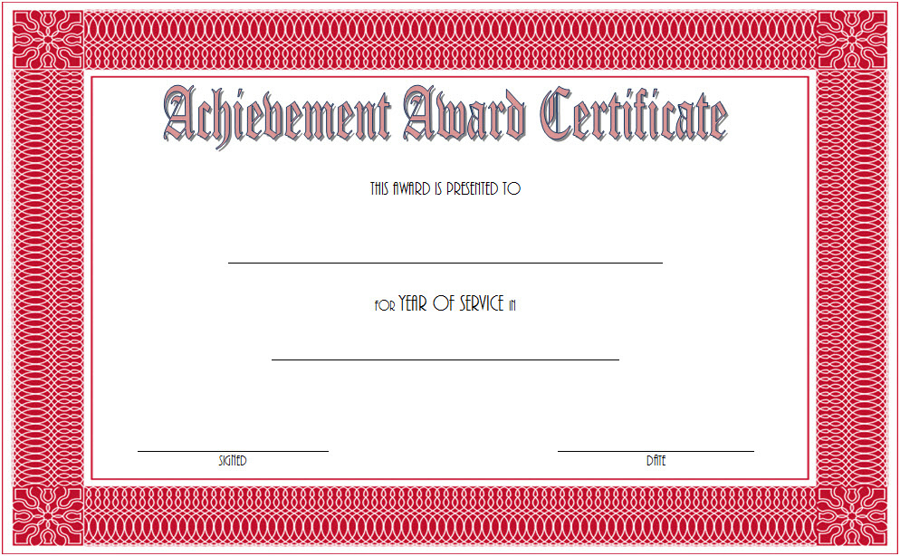 Long Service Award Certificate Templates 7 Official Intended For Quality Free Softball Certificates Printable 10 Designs