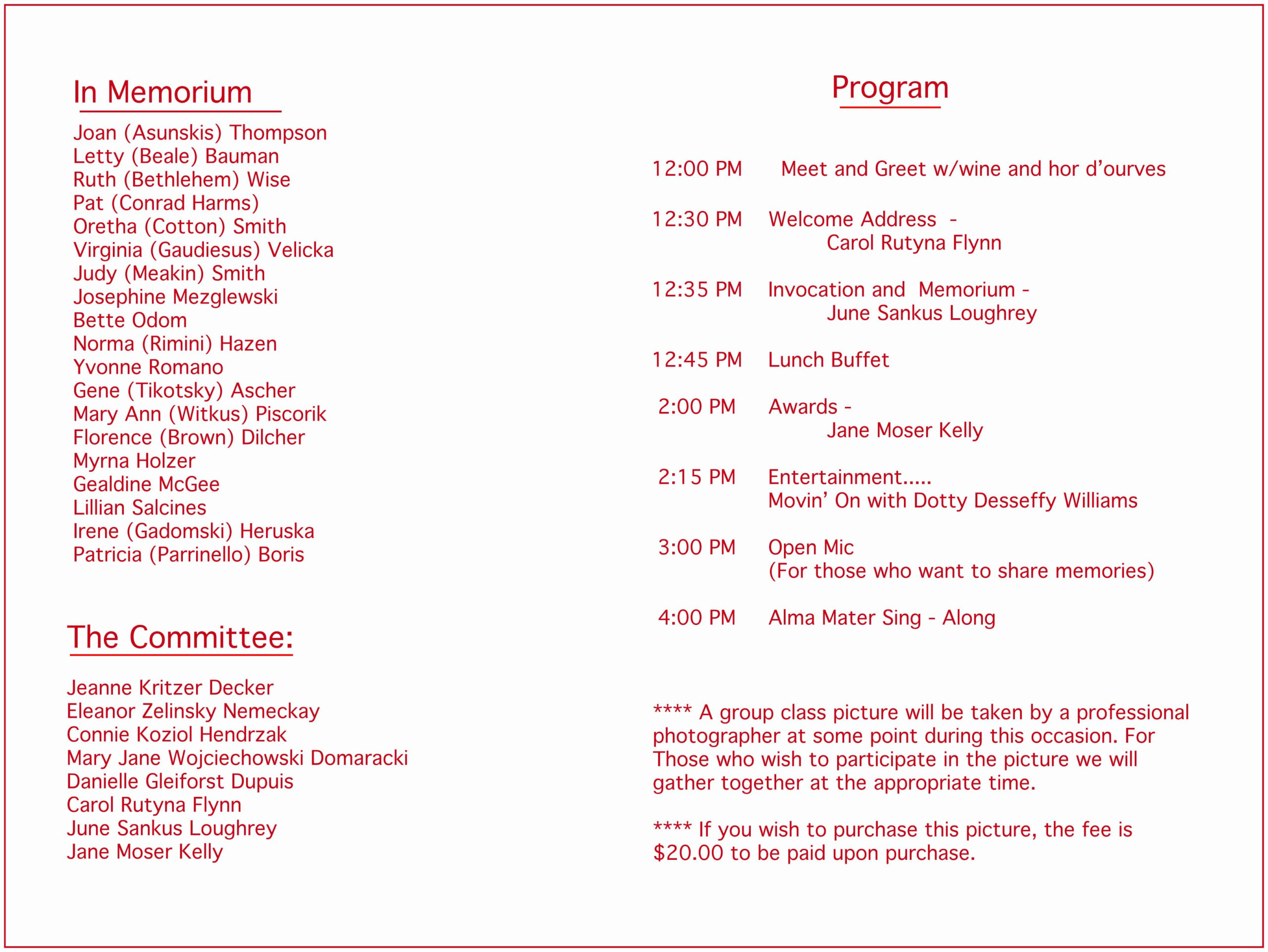 Lovely Family Reunion Agenda Template Audiopinions Pertaining To Class Reunion Agenda Template