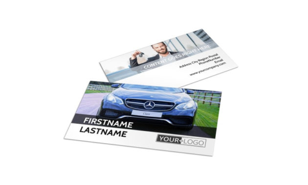 Luxury Auto Dealer Business Card Template Mycreativeshop Within Automotive Business Card Templates