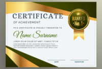 Luxury Certificate Template Design In Geometric Shape Within Amazing Design A Certificate Template