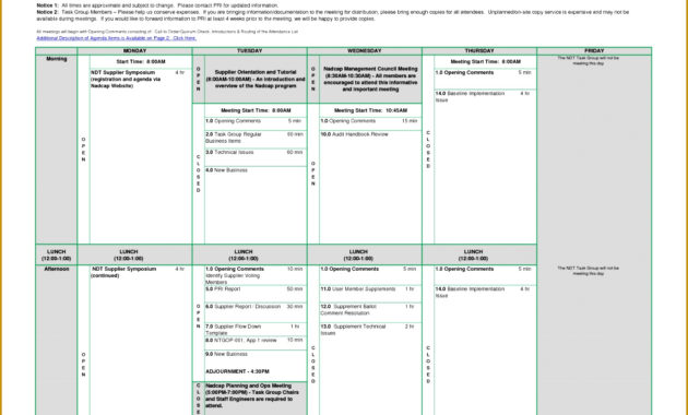 Mandatory Staff Meeting Notice Template Fabtemplatez For Amazing Meeting Notice Template
