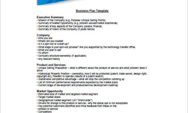 Marketing Plan Executive Summary Template 16 Free Pdf Pertaining To Executive Summary Of A Business Plan Template