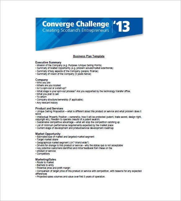 Marketing Plan Executive Summary Template 16 Free Pdf Pertaining To Executive Summary Of A Business Plan Template