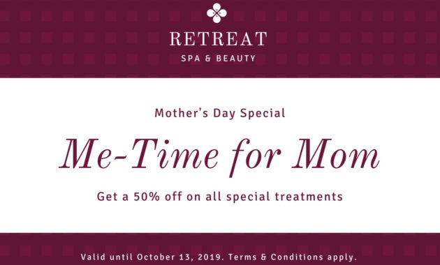 Maroon Pattern Mother'S Day Gift Certificate Templates Intended For Mothers Day Gift Certificate Template