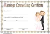 Marriage Counseling Certificate Template 7 Beautiful Within Printable Free Printable Best Husband Certificate 7 Designs