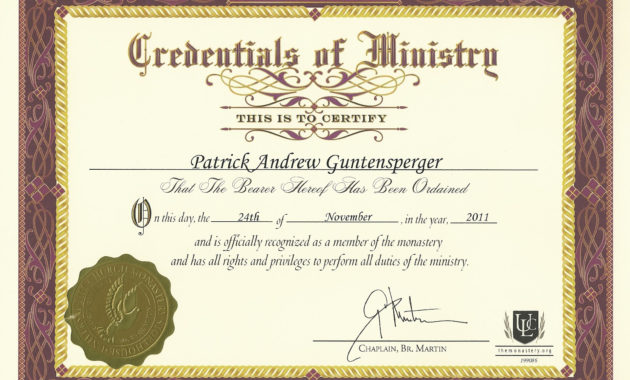 Mashababko Certificate Wallpaper In Best Free Ordination Certificate Template