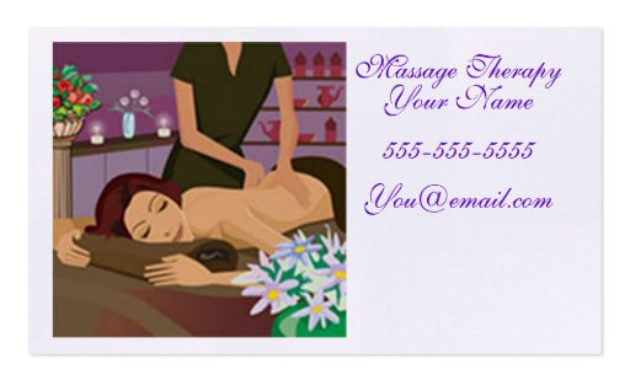 Massage Therapy Business Card Zazzle With Regard To Massage Therapy Business Card Templates