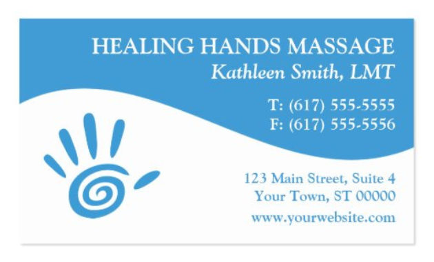Massage Therapy Business Cards Zazzle Inside Massage Therapy Business Card Templates