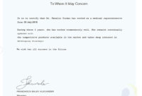 Medical Experience Certificate Template Free Templates In Amazing Template Of Experience Certificate