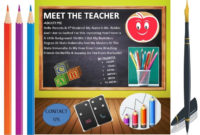 Meet The Teacher Template Beautiful Designs Go Science Throughout Quality Meet The Teacher Template