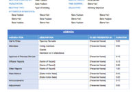 Meeting Agenda Template For Project Team Templates Download Pertaining To Free Project Team Meeting Agenda Template