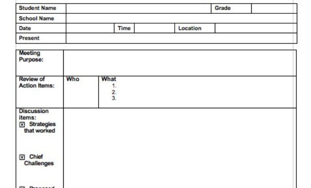 Meeting Minutes Template 02 Templatehub Inside Meeting Notes Format Template