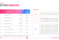Meeting Minutes Template Corporate Minutes Board Meeting In Corporate Meeting Minutes Template