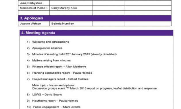 Meeting Minutes Template Excel Shatterlion Inside Outlook Meeting Template