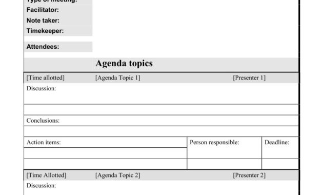 Meeting Minutes Template Free Download Create Edit Fill Inside Minute Of Meeting Template Doc