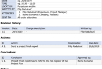 Meeting Minutes Template With Action Column • Invitation In Meeting Notes Template With Action Items