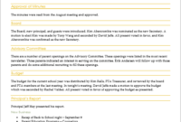 Meeting Minutes Templates 6 Free Templates Within Microsoft Word Meeting Minutes Template