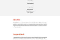 Meeting Request For Proposal Template Word Google Docs With Regard To Quality Conference Proposal Template