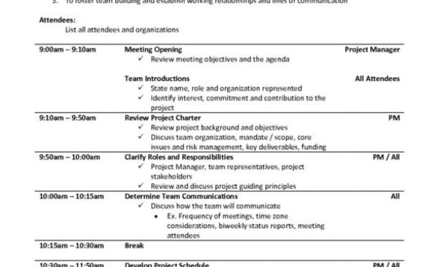 Meeting Schedule Template Template Business Intended For Conference Proposal Template