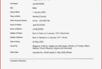 Mexican Marriage Certificate Translation Template Pdf Pertaining To Birth Certificate Translation Template