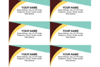 Microsoft Publisher Templates Business Cards Oxynux For Microsoft Templates For Business Cards