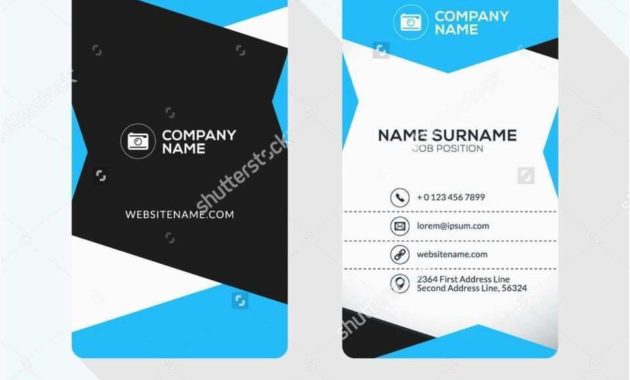 Microsoft Word 2 Sided Business Card Template Cards For Microsoft Templates For Business Cards