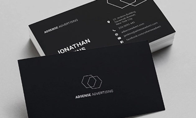 Minimalist Business Card Throughout Business Cards For Teachers Templates Free