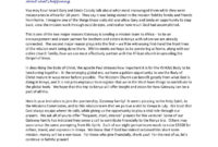 Ministry Support Letter Template Examples Regarding Ministry Proposal Template