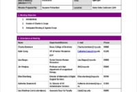Minute Template 20 Free Word Pdf Documents Download Regarding Project Meeting Minutes Template Word