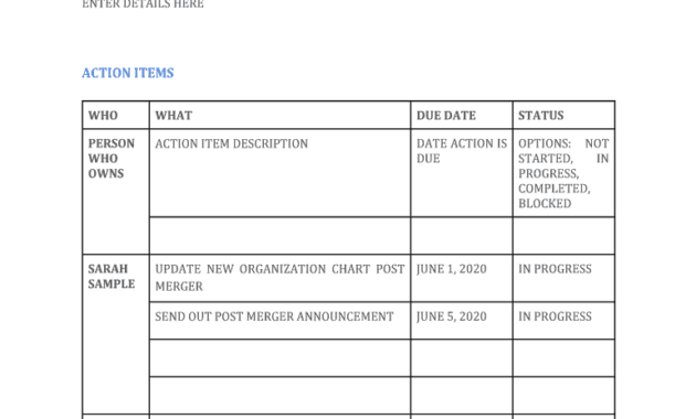 Minutes Of Meeting Template Fill Online Printable In Awesome Simple Meeting Minutes Template