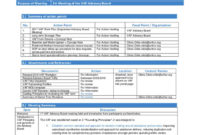 Minutes Template Action Points • Invitation Template Ideas With Regard To Meeting Notes Template With Action Items