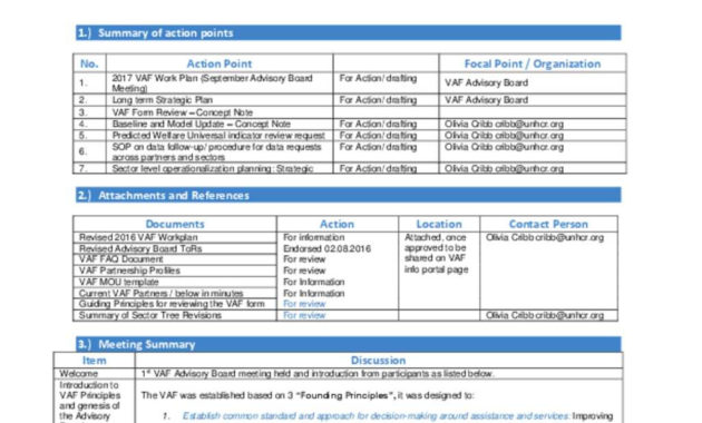 Minutes Template Action Points • Invitation Template Ideas With Regard To Meeting Notes Template With Action Items