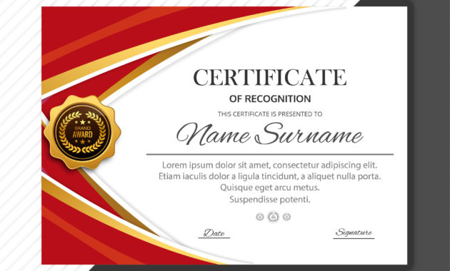 Modern Beautiful Diploma Certificate Template With Wave Pertaining To Free Beautiful Certificate Templates