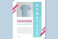 Modern Fashion New Brand Business Flyer Template Premium Inside New Business Flyer Template Free