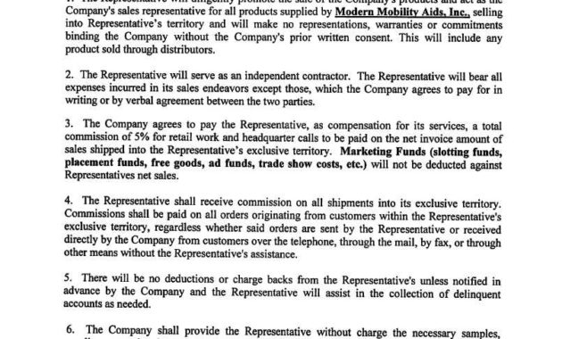 Modern Mobility Aids Inc Form S1 Ex101 With Business Broker Agreement Template